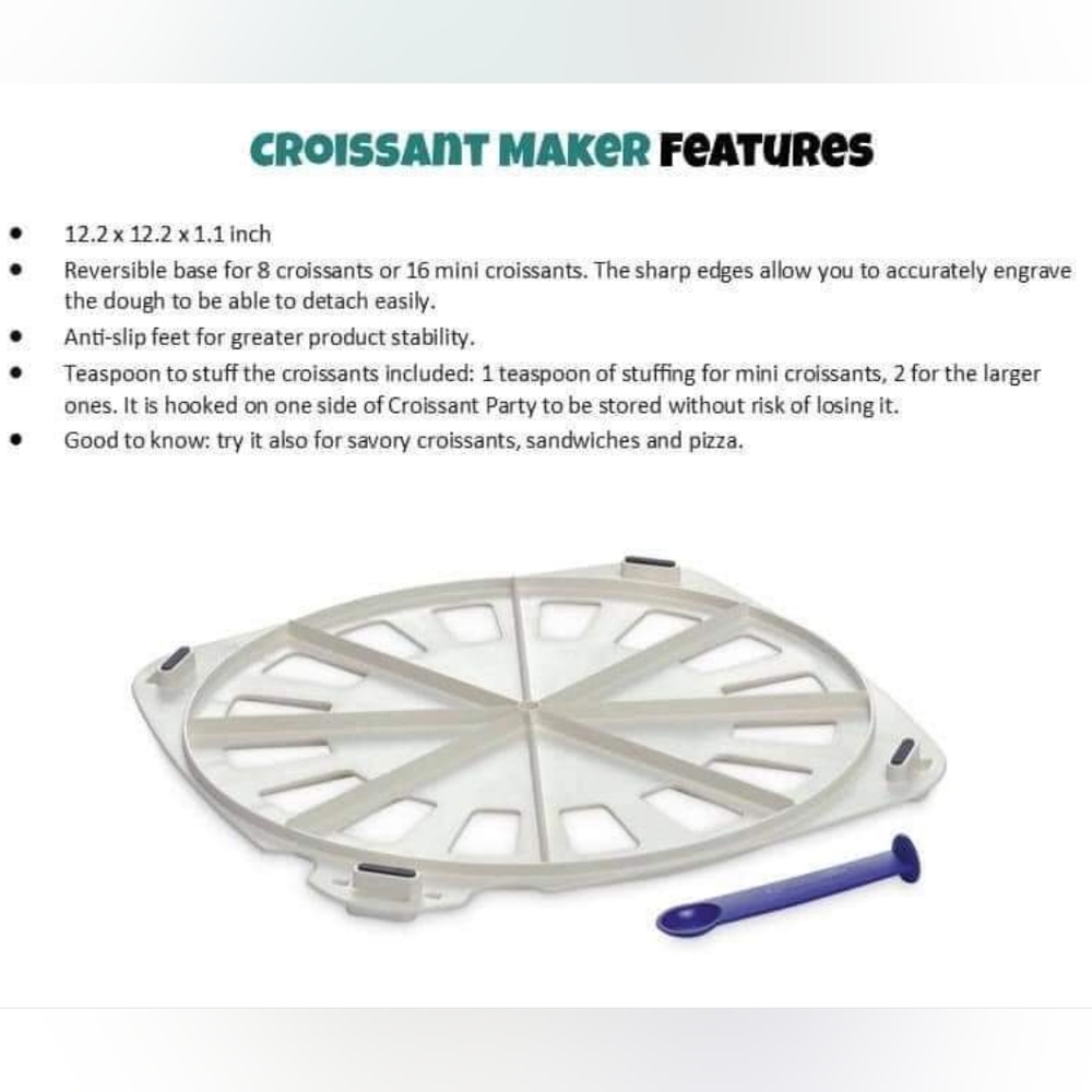 Tupperware Croissant Maker - Picture 2 of 2